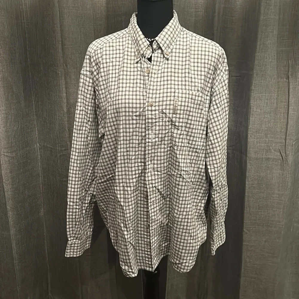 Plaid Columbia Button Up